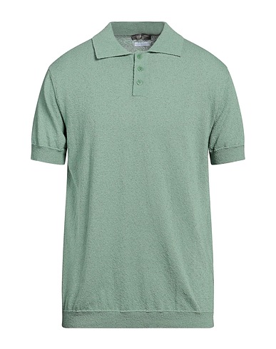 DANIELE FIESOLI Jumper Sage green 74% Organic cotton, 26% Polyamide