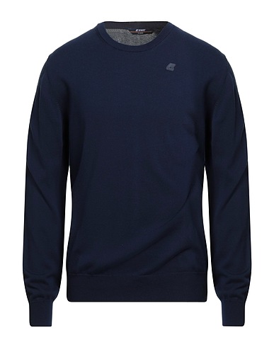 K-WAY Sweater Midnight blue 100% Cotton