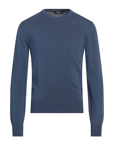 K-WAY Jumper Slate blue 100% Cotton