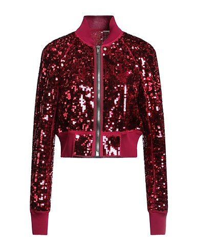 RICK OWENS Bomber 100% Polyamide, Cotton, Polyester