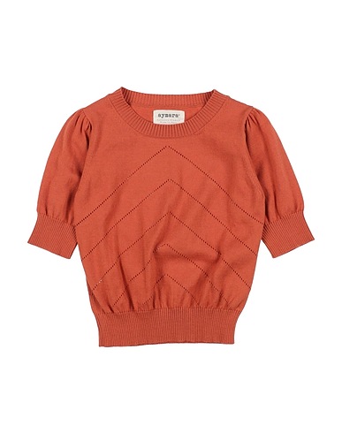 AYMARA Pullover Ruggine 100% Cotone organico