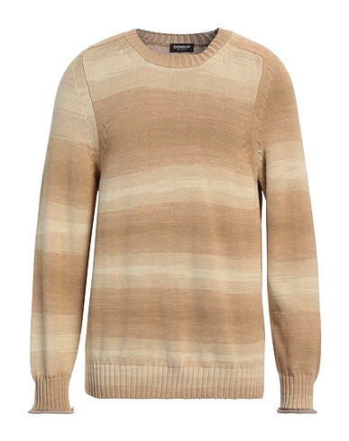 DONDUP Jumper Sand 75% Cotton, 25% Recycled cotton