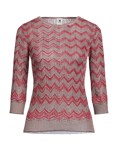 M MISSONI Jumper Red 63% Viscose, 24% Cupro, 13% Polyester
