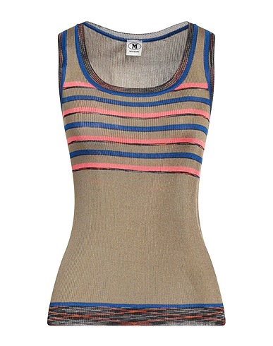 M MISSONI Top Military green 100% Viscose