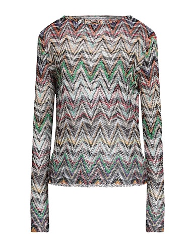 MISSONI Pullover Schwarz 64% Baumwolle, 19% Viskose, 9% Wolle, 6% Leinen, 2% Polyamid