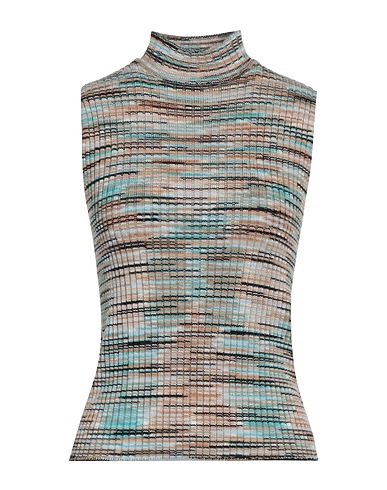 M MISSONI Sleeveless sweater Sky blue 67% Wool, 33% Viscose