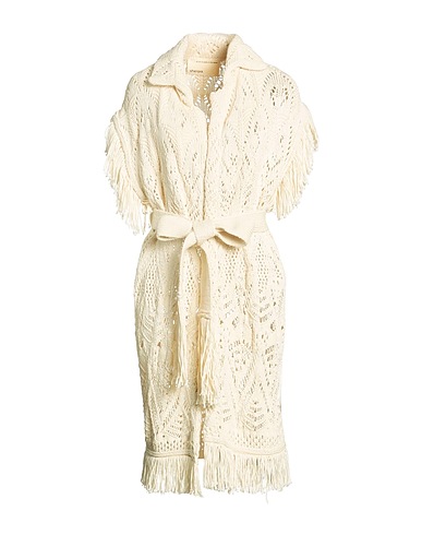SHERPA Cardigan Beige 100% Cotton