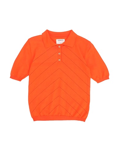 AYMARA Sweater Orange 100% Organic cotton