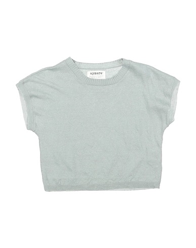 AYMARA Pullover Verde salvia 75% Lino, 25% Cotone