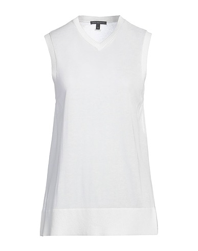 ARMANI EXCHANGE Jumper White 58% Acrylic, 26% Lyocell, 16% Linen