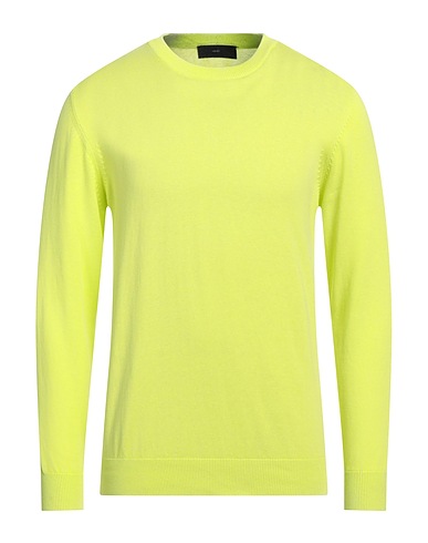 LIU •JO MAN Jumper Lime green 100% Cotton