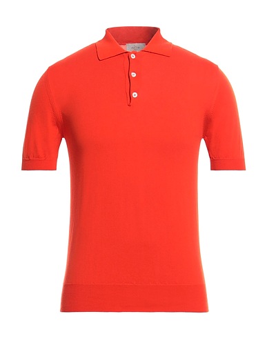 ALTEA Pullover Tomatenrot 100% Baumwolle