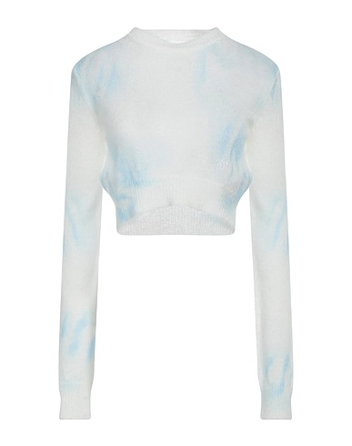 MM6 MAISON MARGIELA Sweater Sky blue 40% Acrylic, 30% Polyamide, 15% Mohair wool, 15% Wool