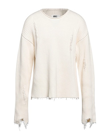 MM6 MAISON MARGIELA Sweater Ivory 85% Cotton, 15% Wool