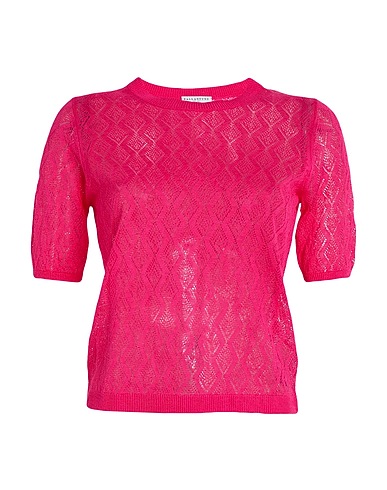 BALLANTYNE Sweater Fuchsia 100% Linen