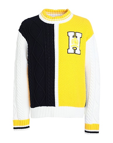 TOMMY HILFIGER Jumper White 78% Cotton, 22% Polyester