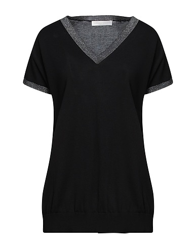FABIANA FILIPPI Jumper Midnight blue 100% Cotton, Viscose, Polyester, Ecobrass