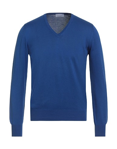 GRAN SASSO Jumper Blue 100% Cotton