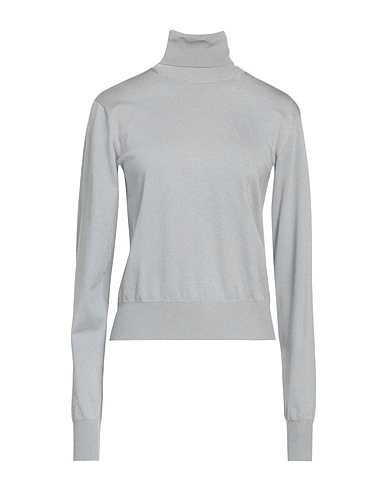 BALENCIAGA Turtleneck Grey 85% Silk, 15% Polyester