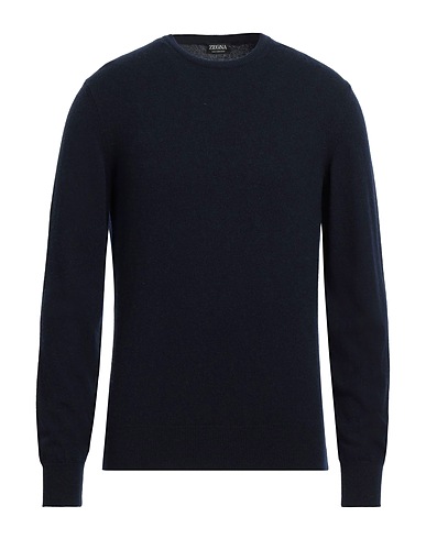 ZEGNA Cashmere jumper Midnight blue 100% Cashmere