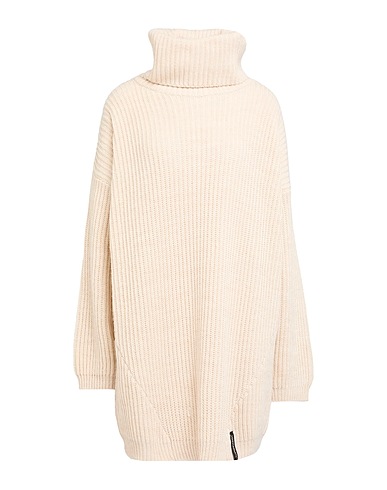HINNOMINATE Polo neck Off white 74% Acrylic, 26% Polyester
