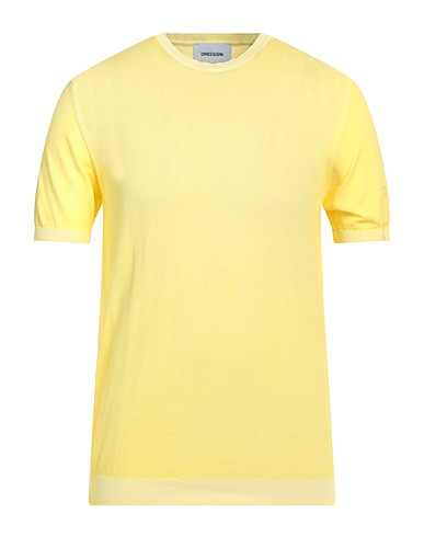 DRESSISM. Jumper Yellow 100% Cotton