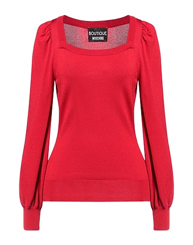 BOUTIQUE MOSCHINO Pullover Rosso 65% Viscosa, 35% Poliammide