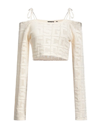 GCDS Jumper Off white 50% Cotton, 50% Acrylic