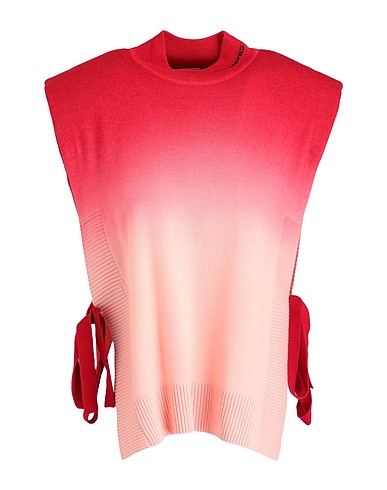 KARL LAGERFELD Sleeveless sweater Red 70% Wool, 30% Acrylic