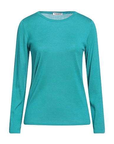 KANGRA Jumper Turquoise 85% Silk, 15% Cashmere