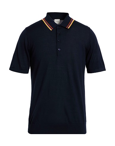 PAUL SMITH Jumper Midnight blue 100% Merino Wool