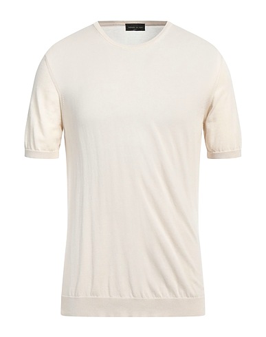 ROBERTO COLLINA Pullover Avorio 100% Cotone