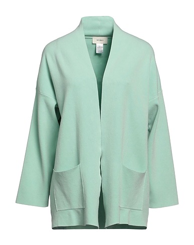 VICOLO Cardigan Verde chiaro 70% Viscosa, 30% Poliestere