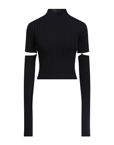BALENCIAGA Polo neck Midnight blue 94% Wool, 4% Polyester, 2% Polyamide