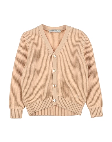 MANUEL RITZ Cardigan Beige 95% Cotton, 5% Cashmere