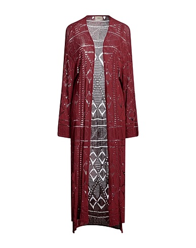 AKEP Cardigan CIOCCOLATO 88% Viscose, 12% Polyester