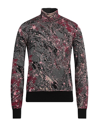 DOLCE&GABBANA Polo neck Mauve 79% Silk, 16% Viscose, 5% Polyester