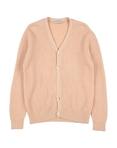MANUEL RITZ Cardigan Beige 95% Cotton, 5% Cashmere