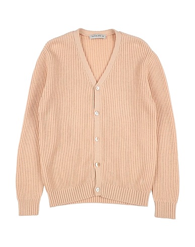 MANUEL RITZ Cardigan BEIGE 95% Cotone, 5% Cachemire