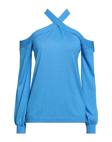 SNOBBY SHEEP Pullover Azzurro 55% Seta, 45% Cachemire
