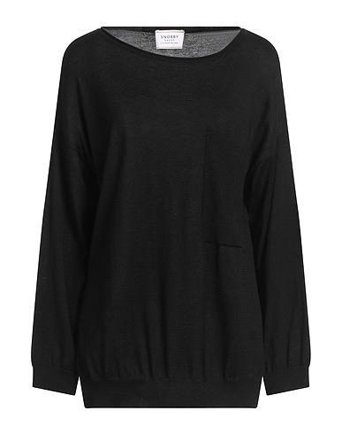 SNOBBY SHEEP Jumper Black 55% Silk, 45% Cashmere