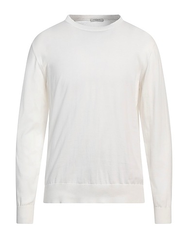 PAOLO PECORA Jumper White 100% Cotton