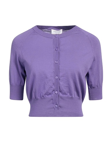 SNOBBY SHEEP Cardigan Mauve 90% Cotton, 10% Silk