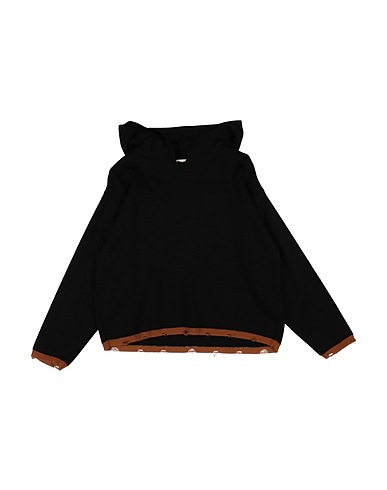 MARIUCCIA Pullover Nero 70% Acrilico, 30% Lana