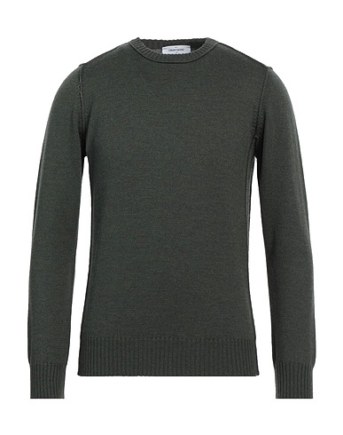 GRAN SASSO Jumper Dark green 100% Virgin Wool