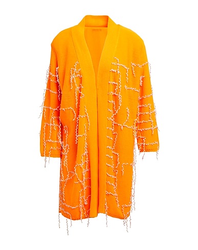 ARCHIVIO B Cardigan Orange 100% Coton