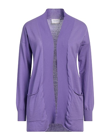 SNOBBY SHEEP Cardigan Mauve 90% Cotton, 10% Silk