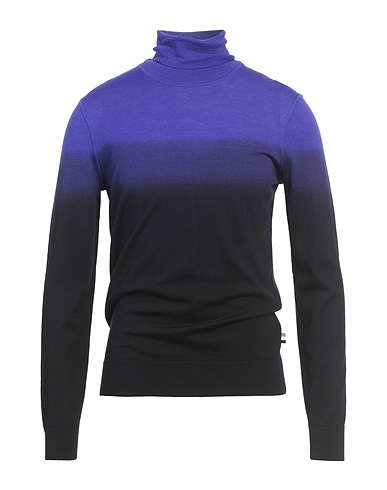 BOSS Dolcevita Blu china 90% Lana Vergine, 10% Seta