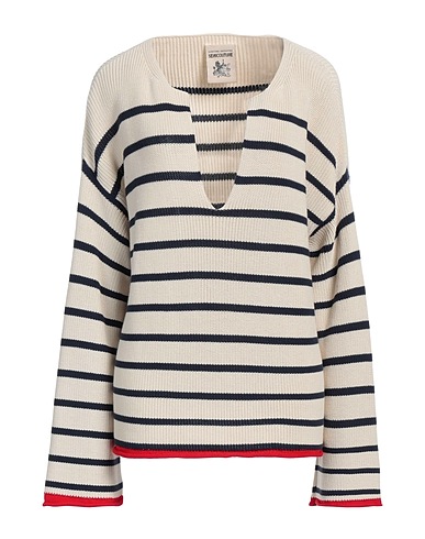 SEMICOUTURE Jumper Ivory 100% Cotton