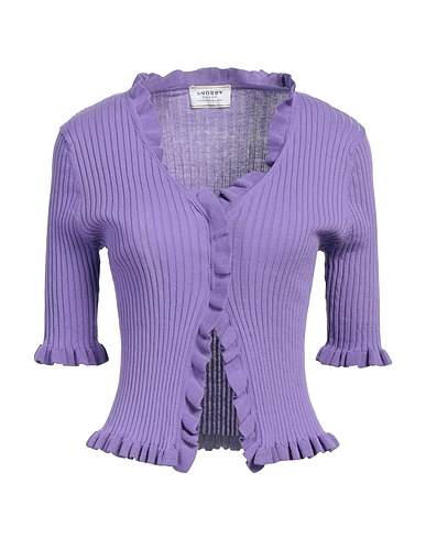 SNOBBY SHEEP Cardigan Mauve 90% Cotton, 10% Silk